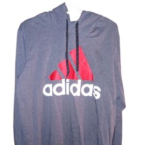 Lightweight hoodie from Adidas Size Large